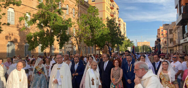 Devoció i fervor per tal d’acompanyar a la Mare de Déu de Gràcia en este inici de festes