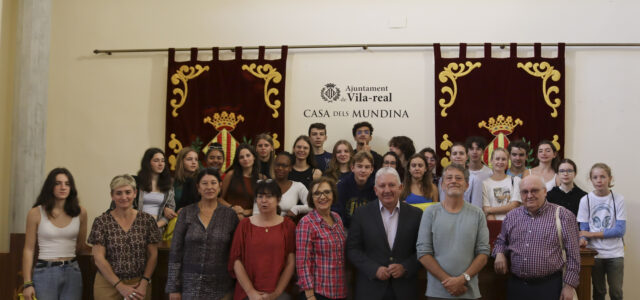 Recepció d’alumnes d’Aurillac a l’IES Broch i Llop de Vila-real