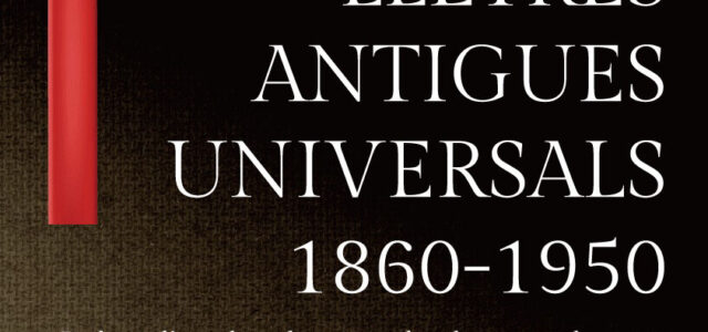 Aquest dijous s’inaugura l’exposició  ‘Lletres antigues universals 1860-1950’