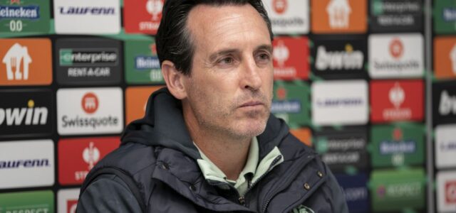 El técnic basc Unai Emery espera un partit complicat demà al camp del Austria de Viena aquest dijous