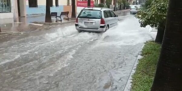 La pluja deixa 65 litres a Vila-real en menys d’una hora