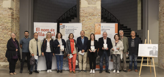 Vila-real ret homenatge a Joan Fuster i commemora el centenari del seu naixement