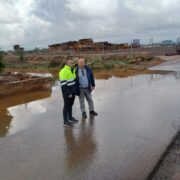 Benlloch visita els llocs més conflictius afectats per la Dana a Vila-real per avaluar els danys