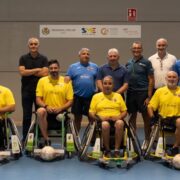 VilaSport organitza unes jornades de portes obertes d’A-ball, el futbol sala adaptat