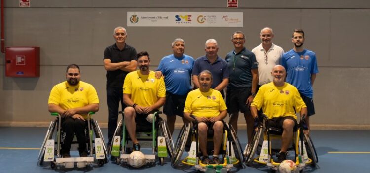 VilaSport organitza unes jornades de portes obertes d’A-ball, el futbol sala adaptat