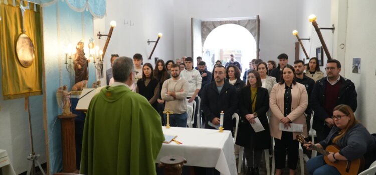 Vila-real celebra la misa en honor a Sant Antoni amb motiu dels 50 anys de la matxà organitzada pels Lluïsos