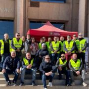 La Policia Local de Vila-real es manifesta al ple per exigir les millores pendents a la plantilla