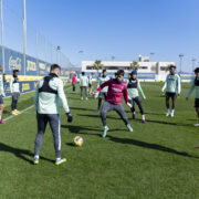 El Villarreal es prepara per a un exigent març amb cinc partits, dos de la Conference League