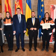 El cos de Protecció Civil de Vila-real rep una distinció de la Generalitat pel seu treball