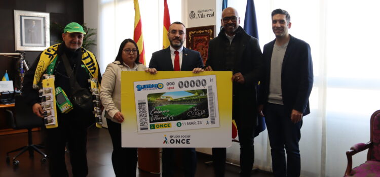 L’ONCE presenta el cupó commemoratiu del centenari del Villarreal CF