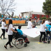 El col·legi d’Educació Especial La Panderola ha inaugurat hui els 5é jocs adaptats de la Panderola