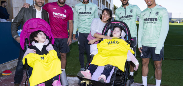 El Villarreal se suma a la lluita de Marta i María que pateixen la malaltia de Batten CLN6