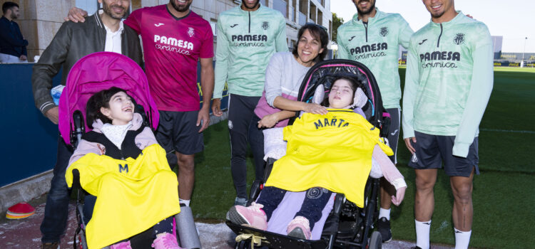 El Villarreal se suma a la lluita de Marta i María que pateixen la malaltia de Batten CLN6
