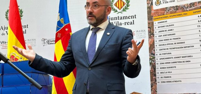 Benlloch: “La defensa de Vila-real davant els empastres urbanístics del PP ha estalviat 45 milions a la ciutat”