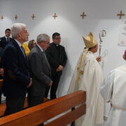 Vila-real obri la casa d’acollida Sant Pasqual ‘El Pati’ de Càritas amb el nunci apostòlic del Papa a Espanya