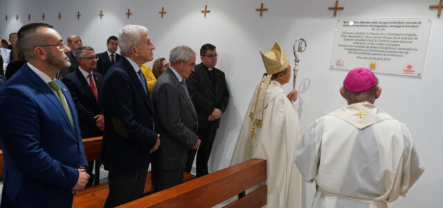 Vila-real obri la casa d’acollida Sant Pasqual ‘El Pati’ de Càritas amb el nunci apostòlic del Papa a Espanya