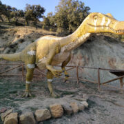 Un dinosaure ‘Protathlitis cinctorrensis’ en homenatge al Villarreal Protathlitis cinctorrensis