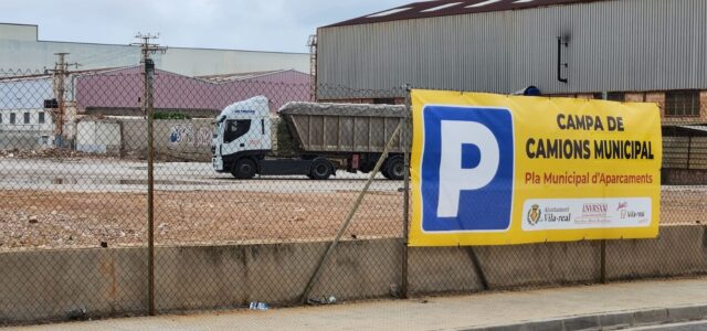 L’Ajuntament habilita una campa provisional per a donar resposta a la falta d’aparcament per a camions