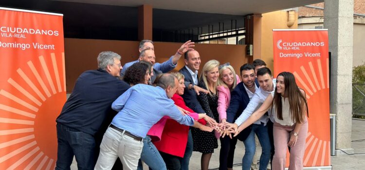 Domingo Vicent presenta oficialment la seua candidatura a l’alcaldia de Vila-real