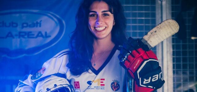 Eva Marqués, jugadora d’hoquei en línia del CP Vila-real, convocada amb la selecció absoluta