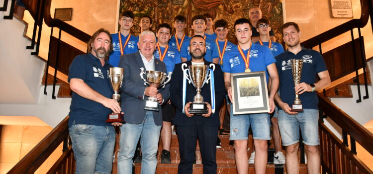 Benlloch felicita el Club Patí de Vila-real per haver-se proclamat campió d’Espanya infantil