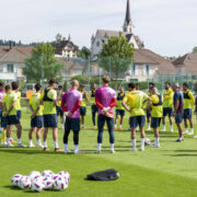 El Villareal CF completa la primera sessió d’entrenament a Suïssa