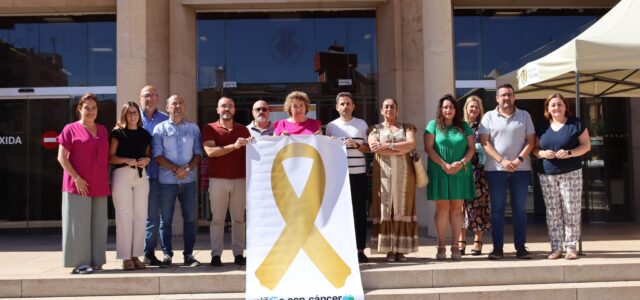 Vila-real amb el mes de sensibilització del càncer infantil