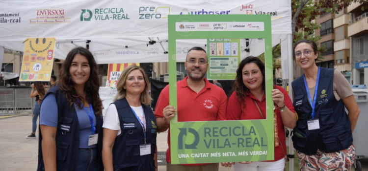 Recicla Vila-real, la campanya per incentivar el reciclatge a Vila-real, també ix de festa