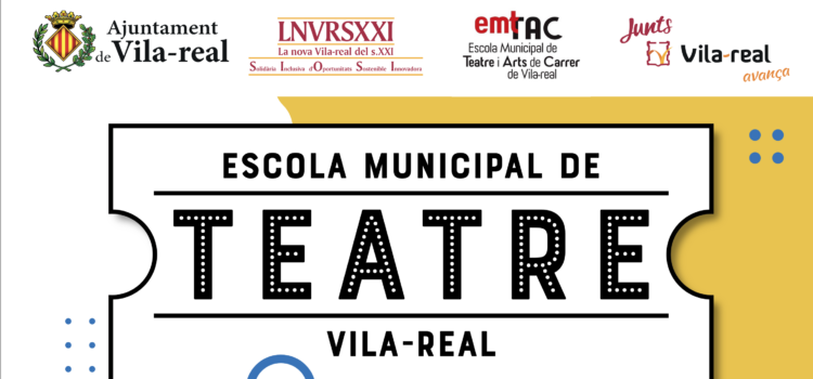 L’Escola Municipal de Teatre convoca inscripcions per a arrancar un nou curs a l’octubre