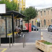 Completada la instal·lació de noves plataformes per a millorar la seguretat i accessibilitat del bus Groguet