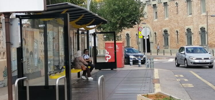 Completada la instal·lació de noves plataformes per a millorar la seguretat i accessibilitat del bus Groguet