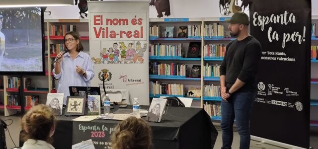 Aitana Torrent arriba a les Biblioteques de Vila-real de la mà d’Alfons Pérez Daràs