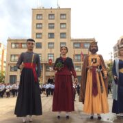 Els gegants de Vila-real tanquen els actes del 10é aniversari amb la IV Trobada de Colles Geganteres