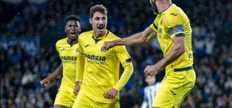 Santi Comesaña lidera un brillant triomf del Villarreal davant la Reial Societat al Reale Arena (1-3)