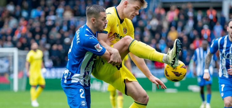 El Villarreal arranca un treballat punt de la seua visita al camp d’un Alabés que va colpejar primer (1-1)