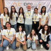 Quatre premis de l’Exporecerca Jove de Barcelona per al col·legi Santa María