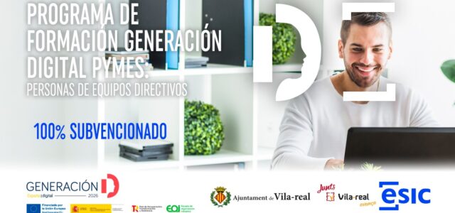 Vila-real ofereix un programa de formació per a digitalitzar pimes finançat per Europa