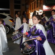 La processó infantil i juvenil arranca les desfilades de la Passió en la Setmana Santa de Vila-real