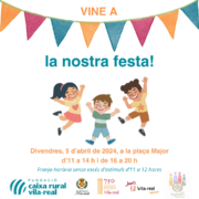 Fundació Caixa Rural celebra divendres ‘La nostra festa’ per als menors de Vila-real