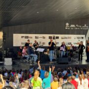Els alumnes de Vila-real triomfen al concert didàctic celebrat a la plaça Major