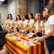 Repartiment del programa i pautes per a tirar coets en el compte arrere de les festes de Sant Pasqual