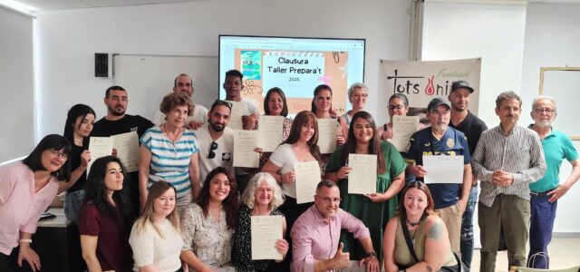 El taller Prepara’t obri portes a la inserció laboral i social de 16 persones