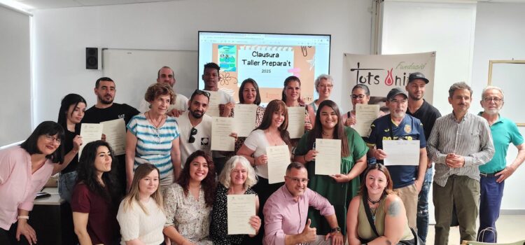 El taller Prepara’t obri portes a la inserció laboral i social de 16 persones