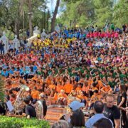 La VII Cantata escolar ‘Les emocions’ reuneix prop de 500 escolars al Termet de la Mare de Déu de Gràcia