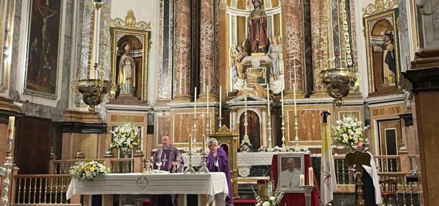 Acomiadament del Papa Francesc amb una missa funeral a l’Arxiprestal Sant Jaume