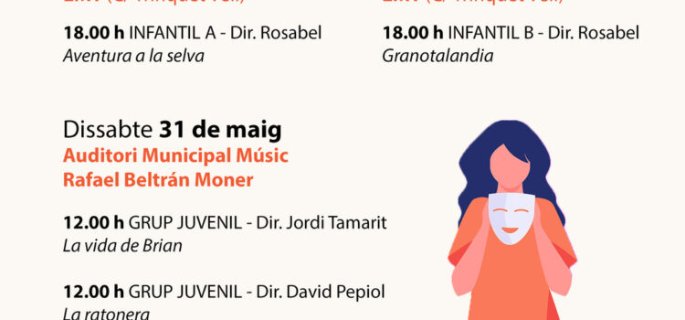 La Mostra Final de l’Escola Municipal de Teatre de Vila-real posa el colofó al curs