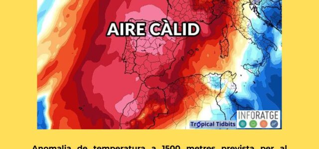 Arriba una onada de calor anticipada amb temperatures de fins a 37 °C a l’interior