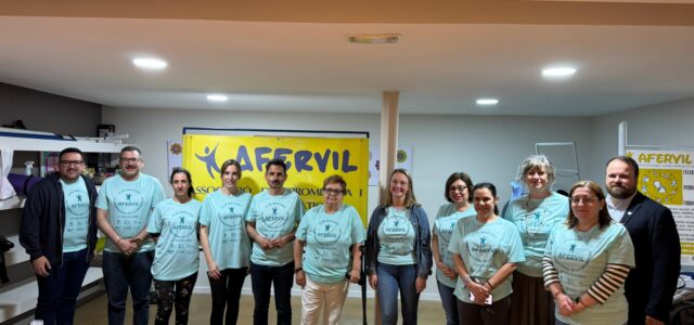 Afervil transforma la caminata en una jornada de reivindicació i suport institucional
