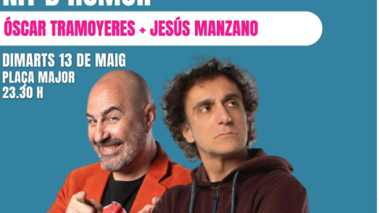 L’humor arriba a la Plaça Major per a les Festes de Sant Pascual 2025