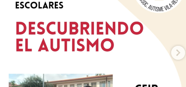 La 7a xerrada “Descobrint l’Autisme” arriba al Ceip Botànic Calduch